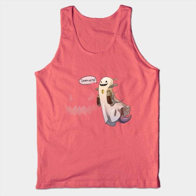 Nocturne: Afraid of the Dark? Tank Top by Scriptkittie